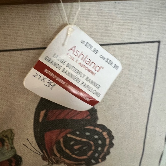 Canvas Butterfly wall hanging - Picture 2 of 2